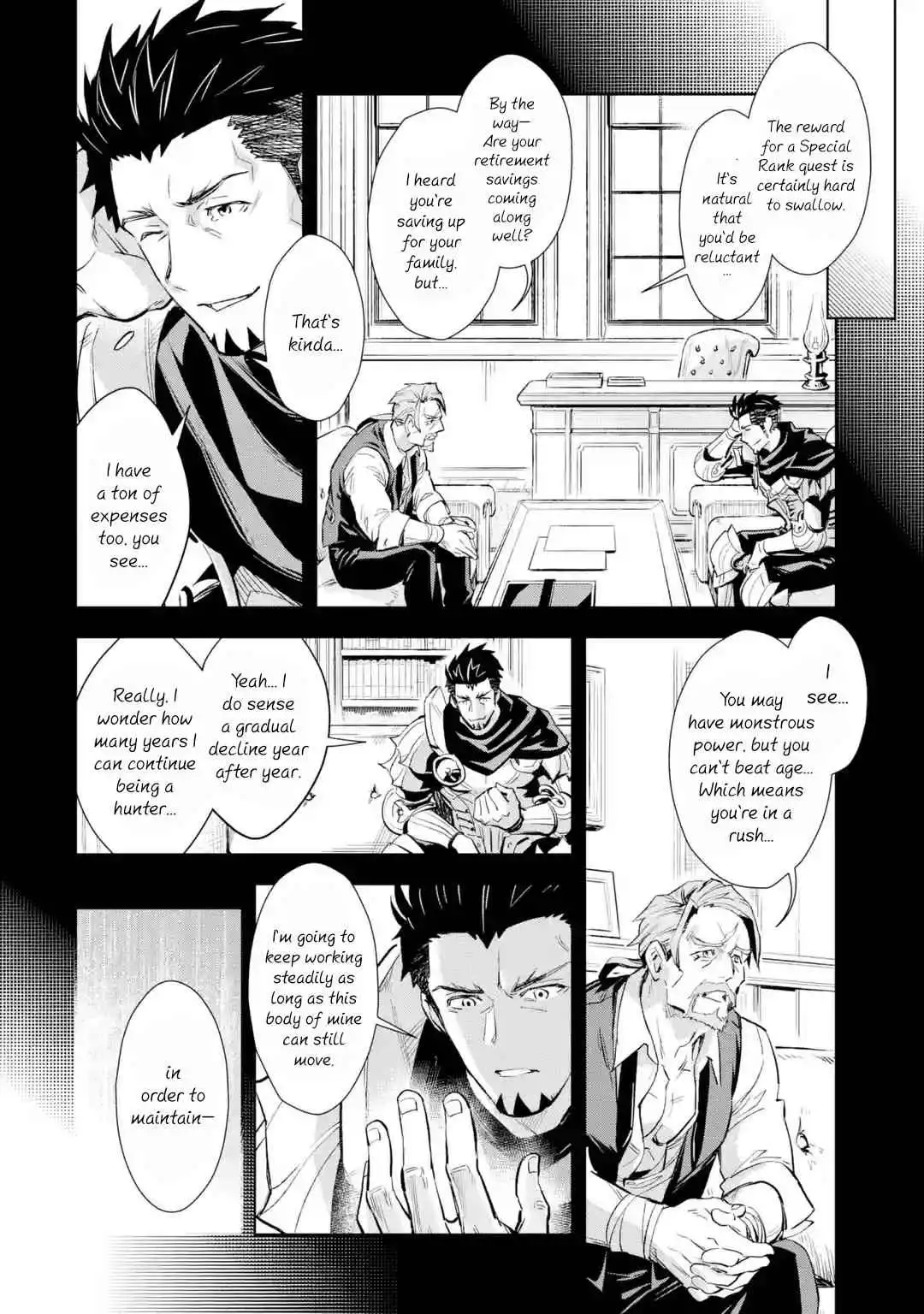 Saikyou no ossan hunter isekai e ~ kondokoso yukkuri shizuka ni kurashitai ~ Chapter 7.2 4